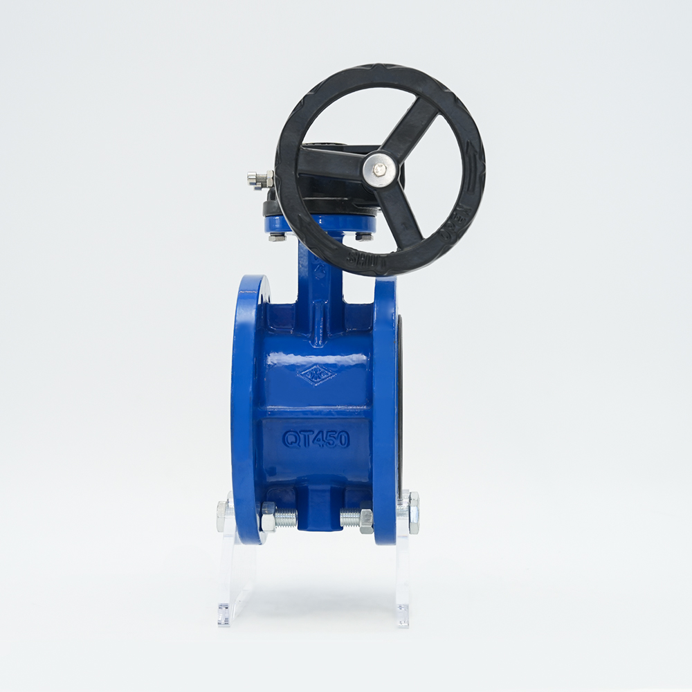 Katup Kupu-Kupu Flange Turbin D341X-16Q