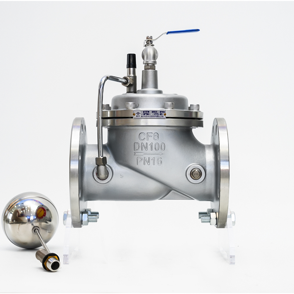 Katup Apung Remote Control Baja Tahan Karat 100X-16P